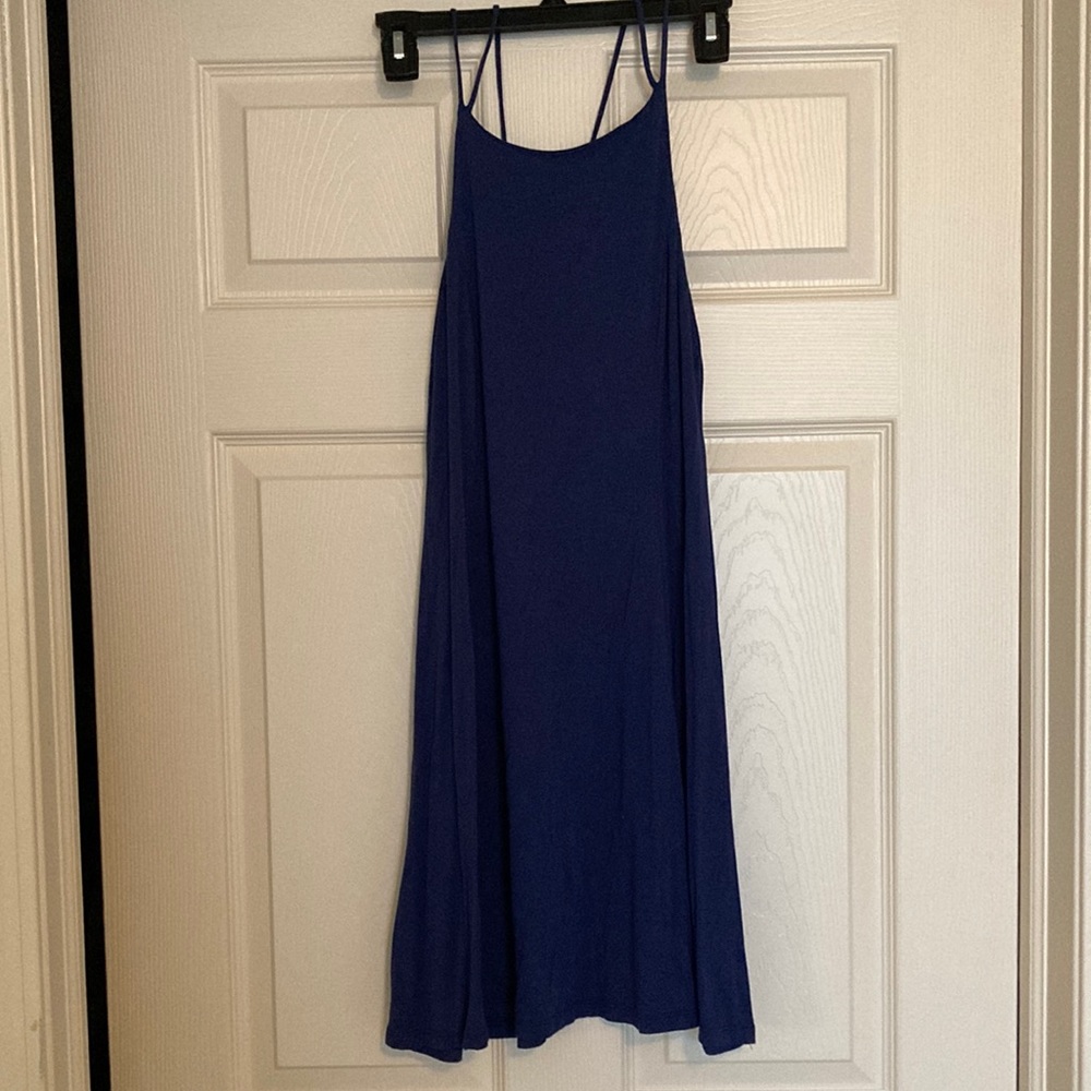 Super soft blue flowy dress